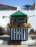 kiosk orange